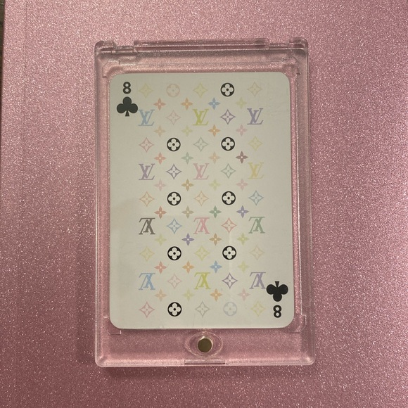 Louis Vuitton New with case Murakami Card 8 of clubs - Picture 1 of 2